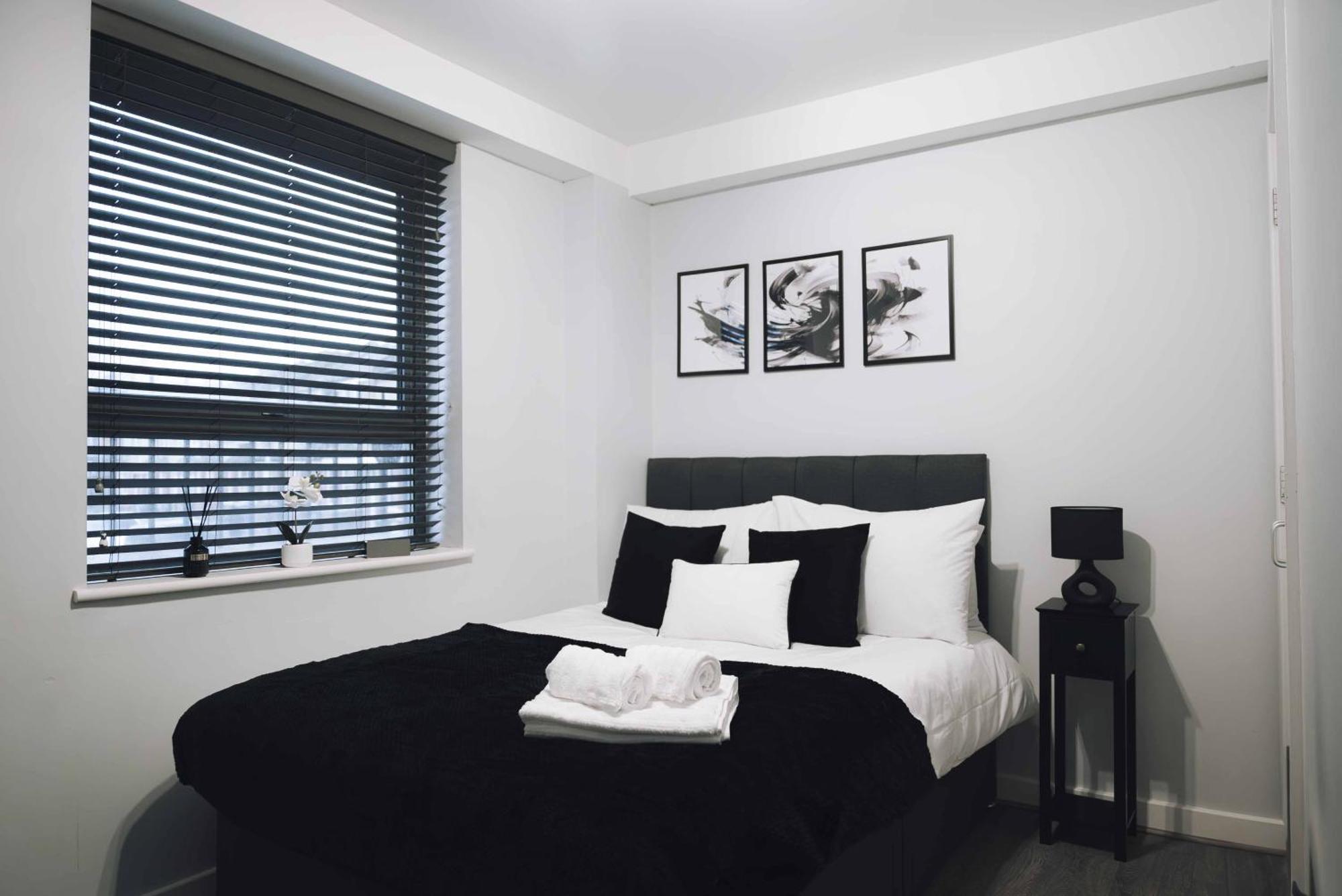 Stylish 2-Bed In Stratford Apartment London Bagian luar foto