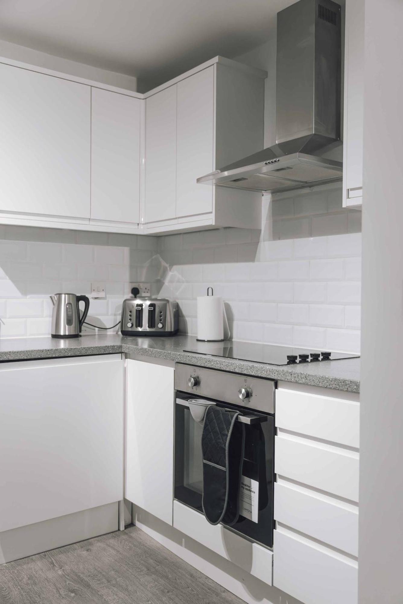 Stylish 2-Bed In Stratford Apartment London Bagian luar foto